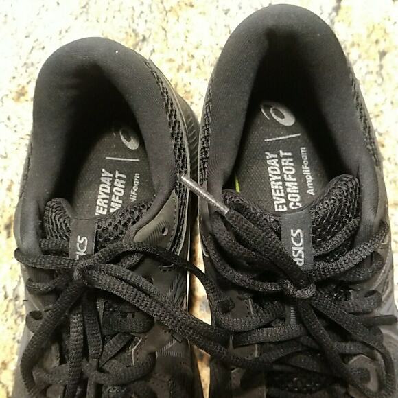 Asics Gel Contend 7 Black Running Shoes 1012A911 Women’s Sz 11 - Picture 11 of 12